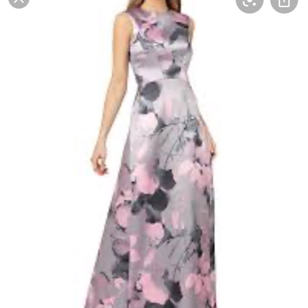 NWOT Kay unger size 16 gown new never used but had cut off tags